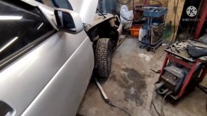 Ваз 2112 порог из профильной трубы ч1