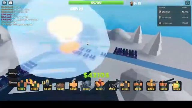 Roblox untitled tower defense game| nuker, Tester + only tower смотреть онлайн