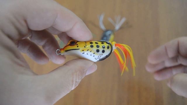 Резиновая лягушка на щуку с Алиэкспресс - Обзор приманки от Meredith и д.р. Lure on a pike смотреть онлайн