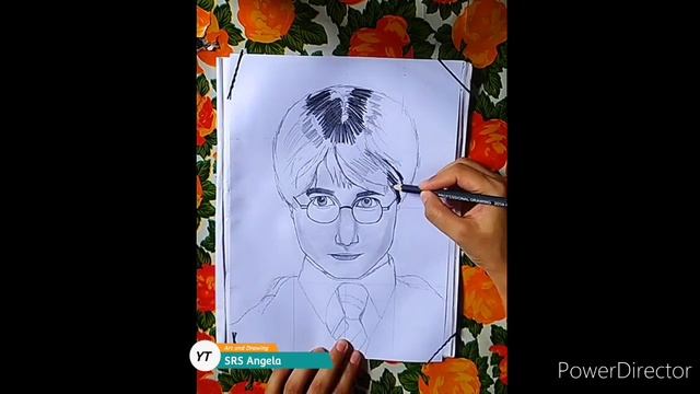 How to Draw Harry Potter step by step SRS Angela / Harry Potter sketch for Beginner смотреть онлайн