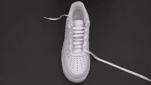 10 Cool Shoe Lace Styles (Nike Air Force 1) | Shoe Lacing Tutorials