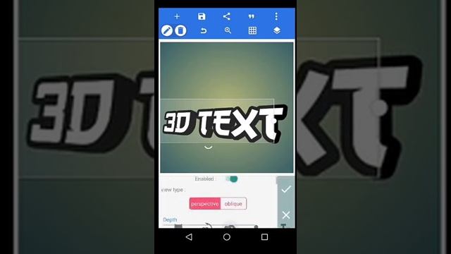 Как сделать КРУТОЙ 3D ТЕКСТ на ANDROID!? PixelLab | Tutorial смотреть онлайн