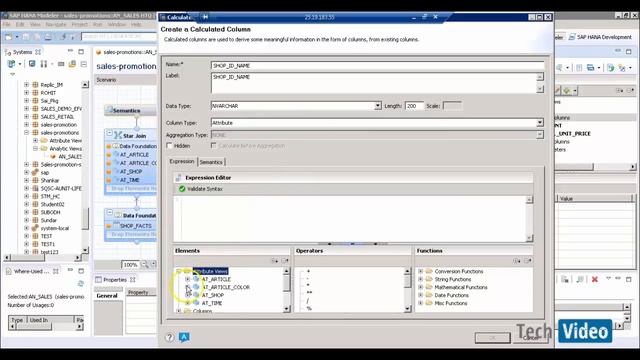 SAP HANA Training - Complete SAP HANA Course - SP9 And SP12
