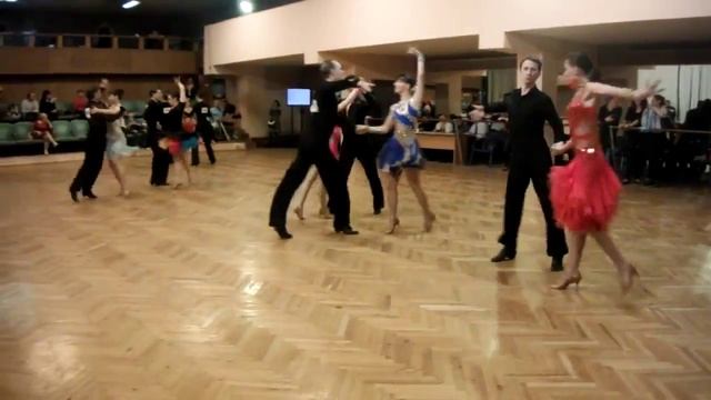 Латина Ча-Ча-Ча D класс финал 26.04.2015, neodance.ru смотреть онлайн