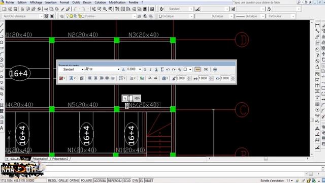 Comment faire un plan de coffrage d'un bâtiment R+2 sur AutoCAD? смотреть онлайн