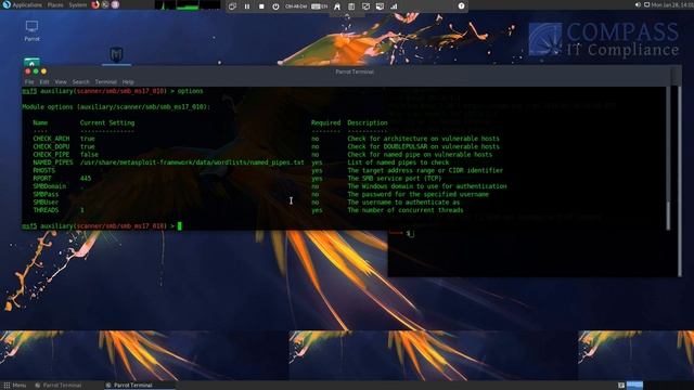 Ethical Hacking - EternalBlue MS17-010 Server Exploit Demonstration смотреть онлайн