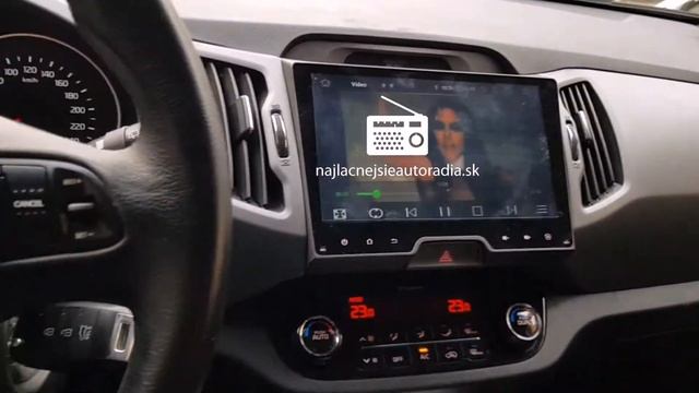 ANDROID 10,1” KIA SPORTAGE 2010-2016 GPS WIFI