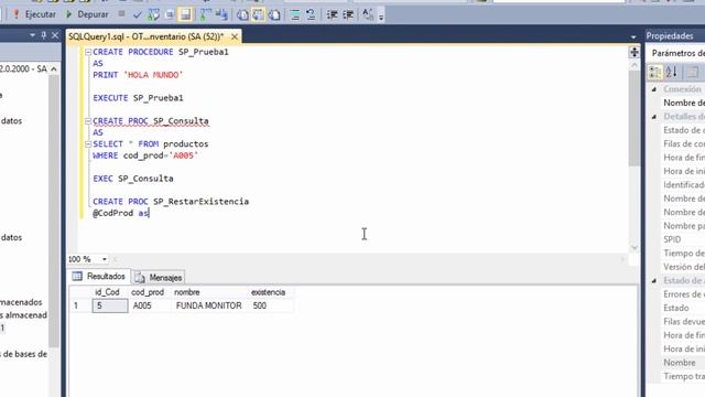 Procedimientos Almacenados | Curso de SQL Server #13 смотреть онлайн