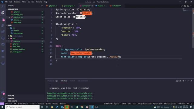 34. CSS Programming Using Sass | স্যাস ক্রাশকোর্স | HM Nayem смотреть онлайн