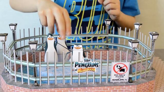 ПИНГВИНЫ С МАДАГАСКАРА, игрушки ИЗ БУМАГИ А4. смотреть онлайн