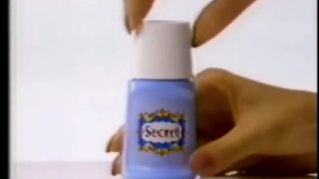 Secret Antiperspirant commercial 1984 смотреть онлайн