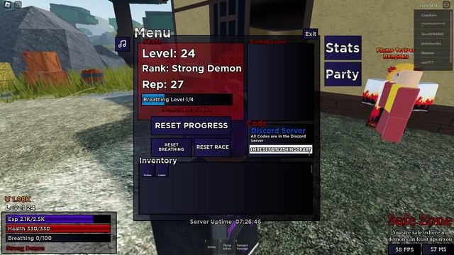 Roblox Demon Slayer Weak Legacy How To redeem Codes смотреть онлайн