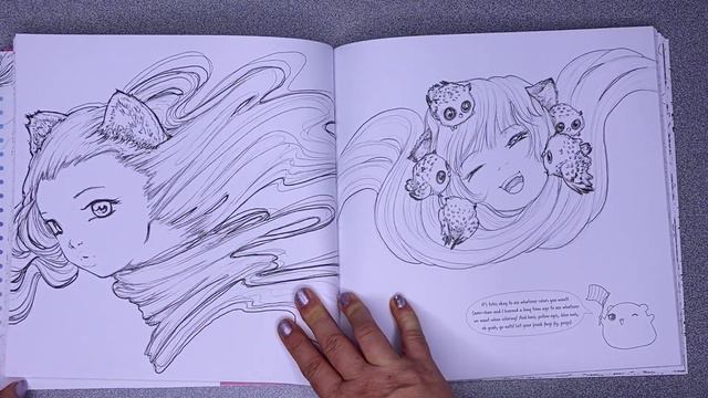 Pop Manga Coloring Book Review | Camilla d’Errico смотреть онлайн