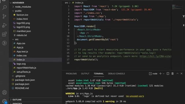 React Basics, What Are Components , Going through the file structure & analyzingTrim смотреть онлайн