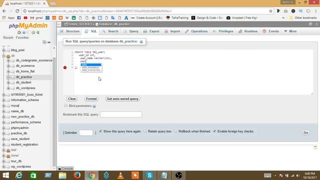 database SQL for beginners step by step (create and delete) part 01 смотреть онлайн