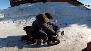 самодельный детский квадроцикл из скутера (рестайлинг)