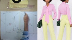 моделируем блузку modelado de blusa #курсыкройкиишитья  #валерийпрокудиншитьё #diseñodemoda #moda