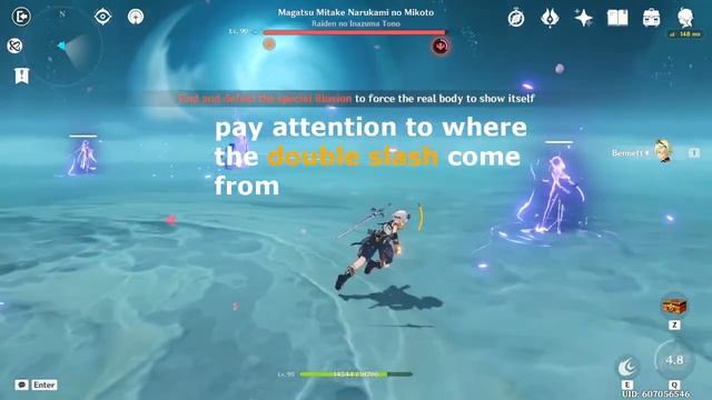 How to ALWAYS find the real Raiden illusion - Raiden Shogun Weekly Boss | Genshin Impact смотреть онлайн