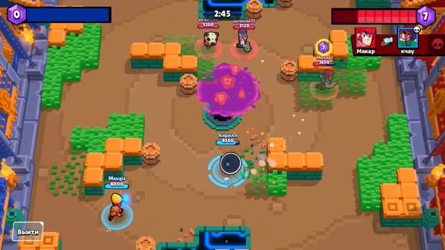 Brawl Stars. Захват кристаллов. Острый угол. смотреть онлайн