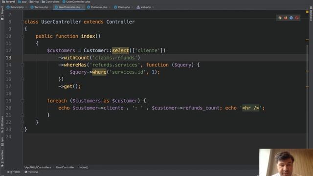 Eloquent: Query 3-Level Relations with hasManyThrough and withCount смотреть онлайн