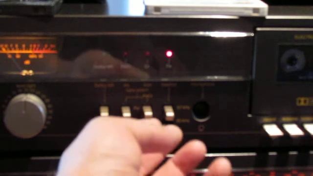 Дека кассетная Schneider KA1003C + усилитель + Акустика Sony SS-V33 смотреть онлайн