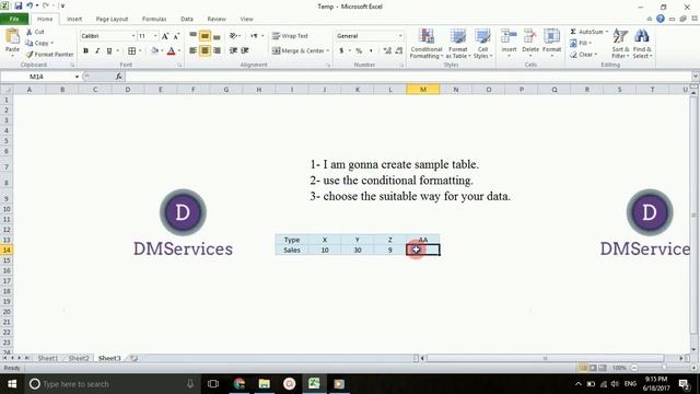 How To Add Cursors to Your Excel Sheet Cells - تعليم اكسيل مجاني смотреть онлайн