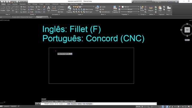 Como arredondar cantos no AutoCad - 2021 смотреть онлайн
