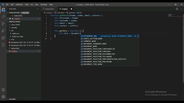 JavaScript Prototype Constructor with Arguments смотреть онлайн