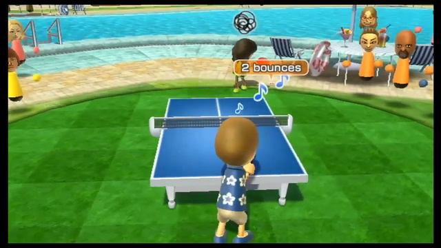 Wii Sports Resort - Table Tennis: All CPU Matches! смотреть онлайн