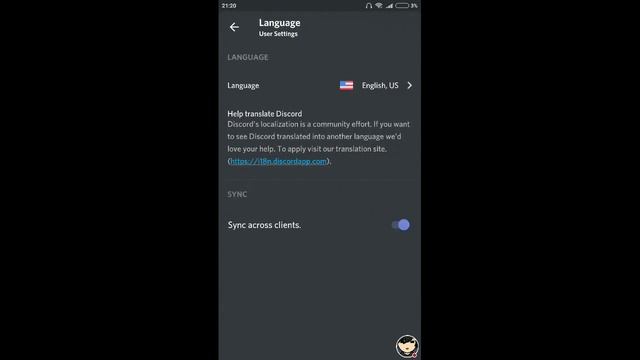 Как сделать русский язык в Discord? смотреть онлайн