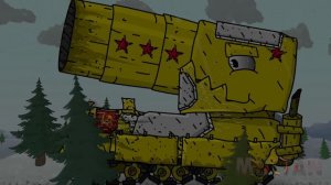 Сила Прокаченного КВ-44М - Мультики про танки