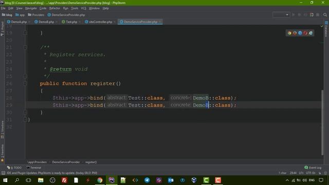 Service Container و Service Provider در لاراول - بخش سوم смотреть онлайн