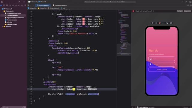 [#SwiftUI] FirebaseAuthを実装する! [Implementation Firebase Auth] смотреть онлайн