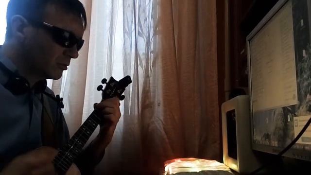 Укулеле Кино / В. Цой - Группа крови (под минус) смотреть онлайн