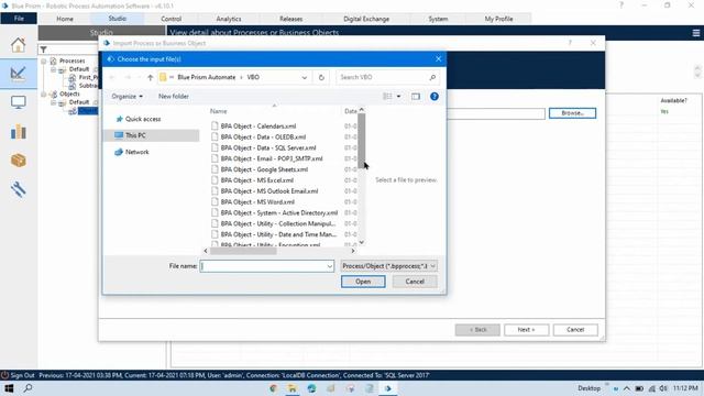 How to Import VBO (Visual Business Object) in Blue Prism | Session 25 | BluePrism RPA смотреть онлайн