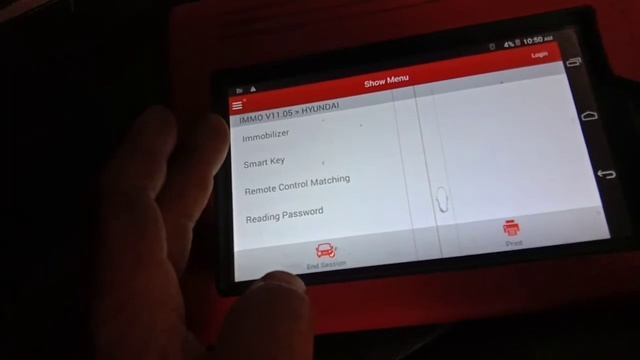 Grand i10 haw to read key password and key programming with lunch Scenner x431 pro смотреть онлайн