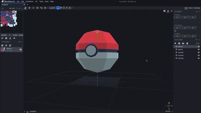 How to Make Low-Poly Models with Pixel Texture | Blockbench Tutorial смотреть онлайн