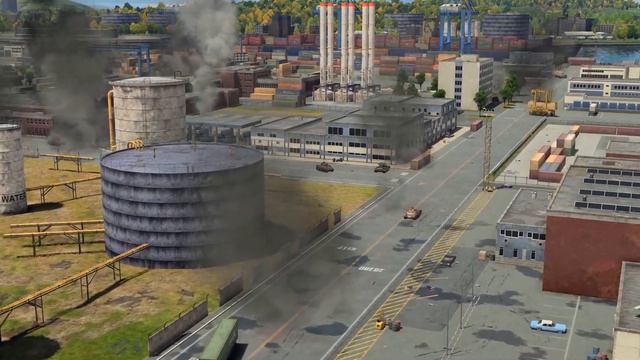 NEW LOCATION - Cargo Port - 1.91 War Thunder DEV server смотреть онлайн