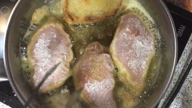 Эскалопы в лимонном соусе //// Scallops In Lemon Sause