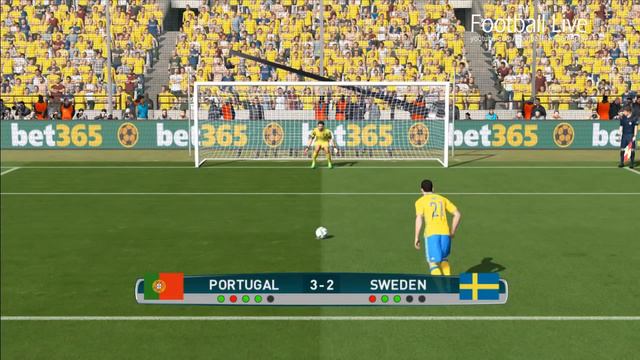 PES 2017 | Portugal vs Sweden | Penalty Shootout | Gameplay PC смотреть онлайн