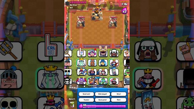clash royale 『🟡』•⚧€↳↳✺ωツ and what the hell is this, no play at all. just a waste of time. 😮💨 смотреть онлайн