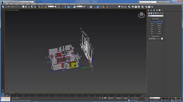 Моделирование коттеджа в 3d max 4 урок смотреть онлайн