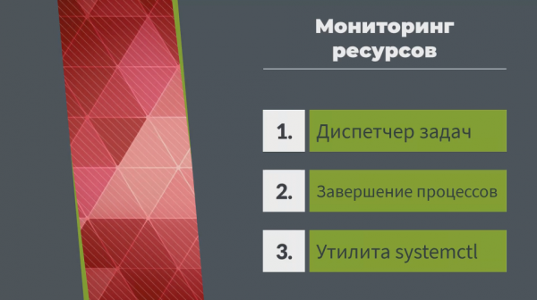 Терминал Linux. Утилита top (диспетчер задач)