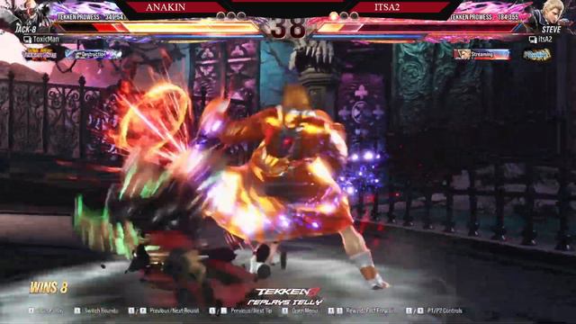 Tekken 8 ▰ ANAKIN (Jack-8) Vs ItsA2 (Steve Fox) ▰ Ranked Matches смотреть онлайн