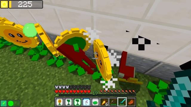 ? Майнкрафт но РАСТЕНИЯ против ЗОМБИ! (РАУНД с БАССЕЙНОМ) смотреть онлайн