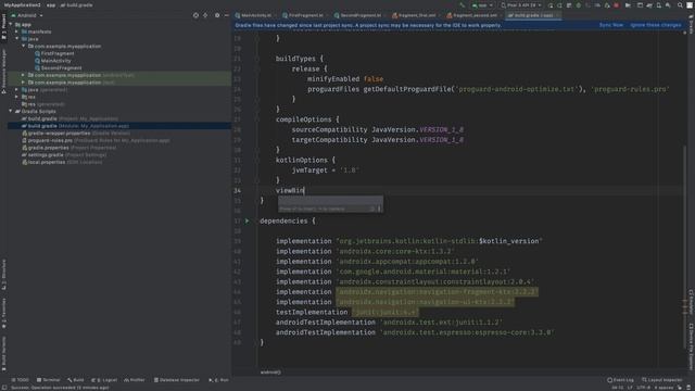 findViewById 대신 View Binding 사용하기::Android Studio에서 Kotlin으로#09 смотреть онлайн
