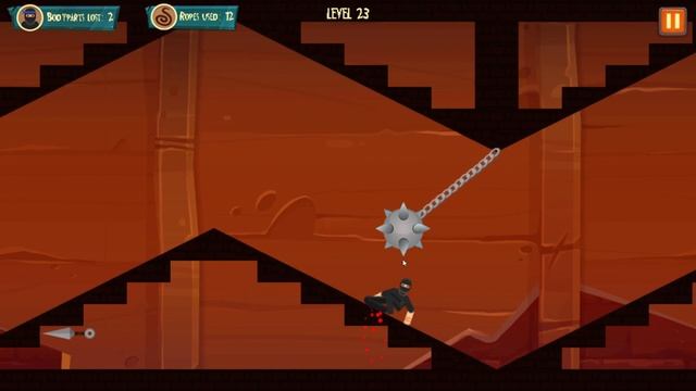 ULTIMATE NINJA SWING (flash game) - part 3 "FINAL" смотреть онлайн