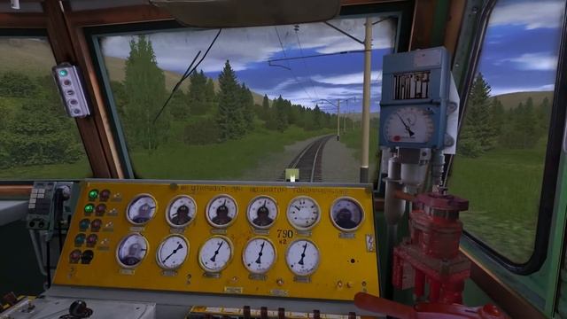 Северомуйский обход, БАМ. Trainz 2012 смотреть онлайн