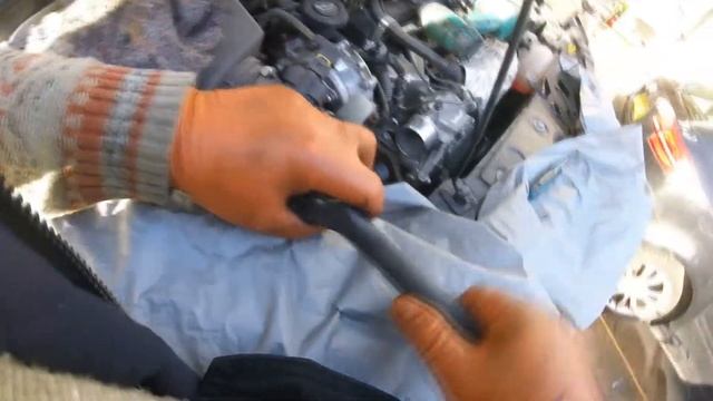 How to change the engine oil Corsa TDl 2018/Как поменять масло двигателя Corsa TDl 2018 смотреть онлайн