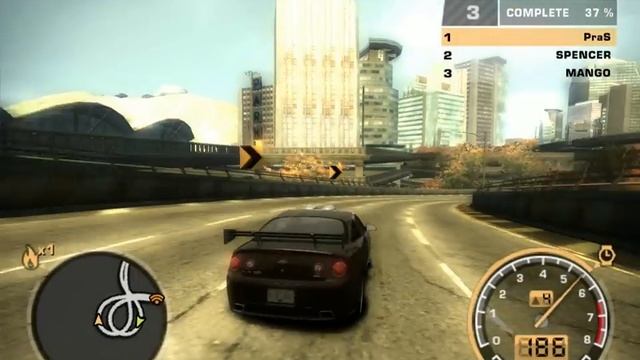 Need For Speed Most Wanted 2005 - Chevrolet Cobalt SS - Speed Trap смотреть онлайн